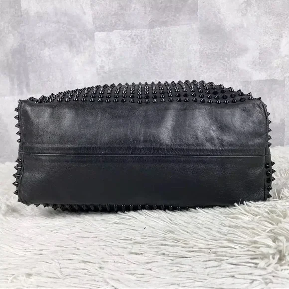 Christian Louboutin Black Tote with Gold Accents - Picture 12 of 16